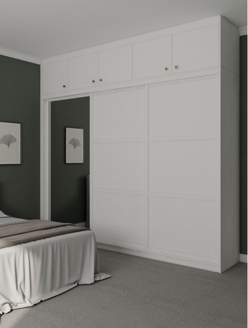 VIENNA Freestanding Wardrobe with sliding doors W3100