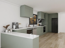 CLASSIC Kitchen U Shape W6545 x W2000