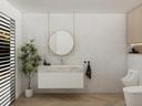 DUNE Vanity with Side Storage | Vanity W1100, Side Storage W1610