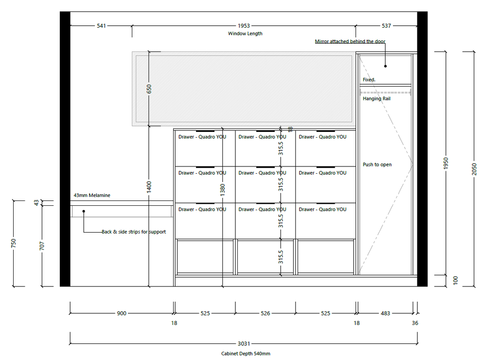 2 Manurere Avenue -- Wardrobe