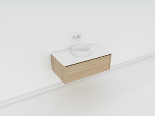 CLASSIC Vanity | Wall Hung Single Drawer W600-1200mm