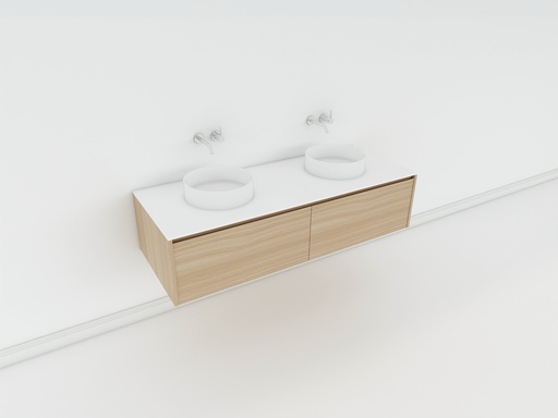 CLASSIC Vanity | Wall Hung Single Drawer W1500mm