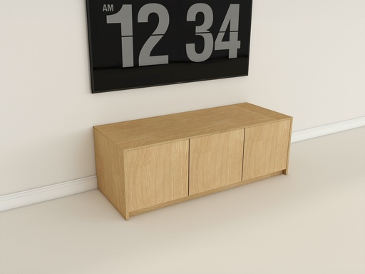 CLASSIC TV Cabinet | Floor standing | 3 Doors W1350mm