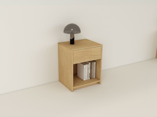 CLASSIC Bedside Table | Single Drawer W500mm