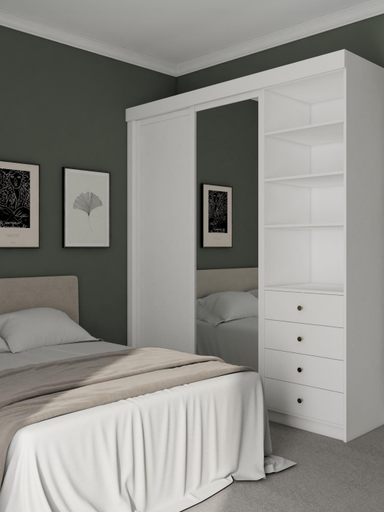 VIENNA Freestanding Wardrobe W2100
