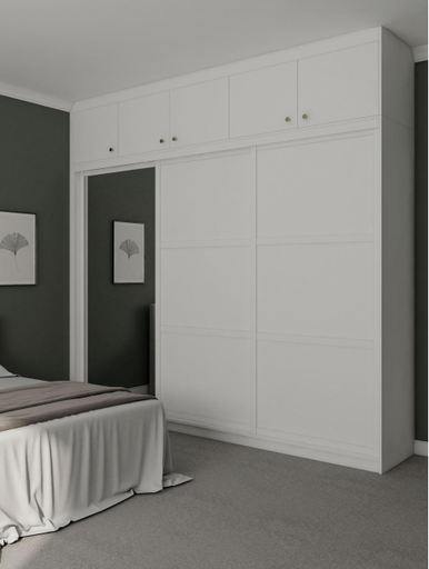 VIENNA Freestanding Wardrobe with sliding doors W3100