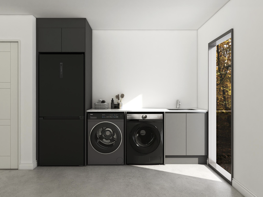 CLASSIC Laundry Unit with Fridge W2822mm x H2400mm