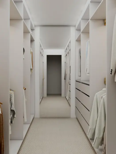 CHIC Linear Walk In Wardrobe W3845